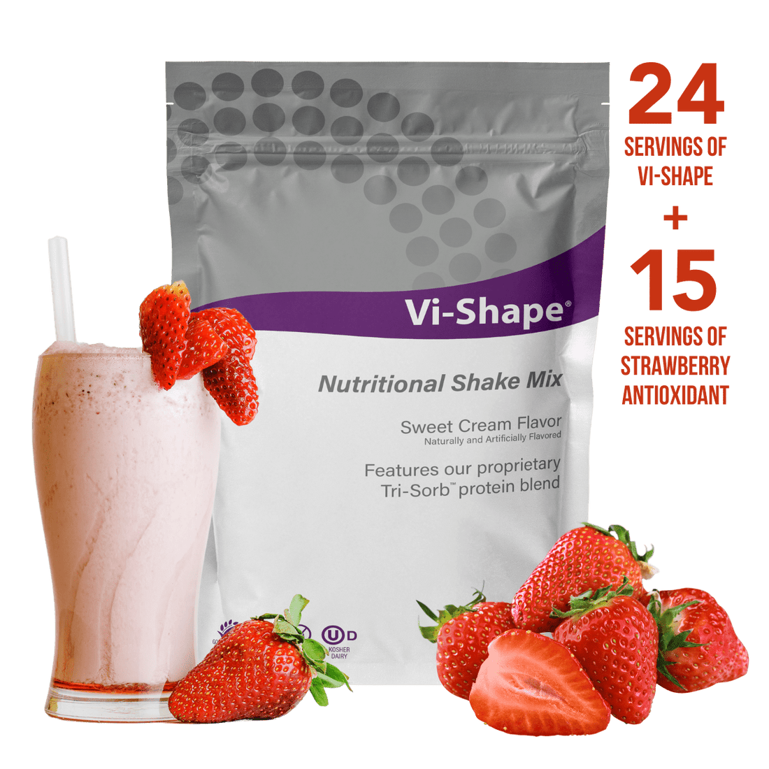Strawberry Antioxidant + Vi-Shape - Vi