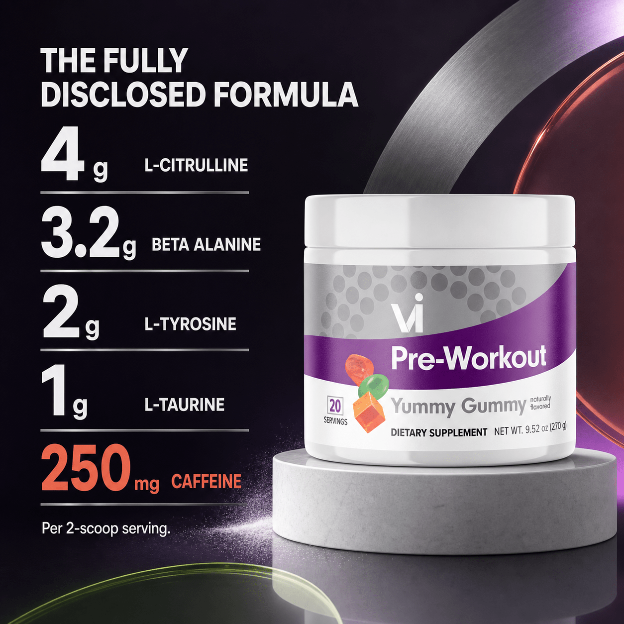Vi Pre-Workout - Yummy Gummy - Vi