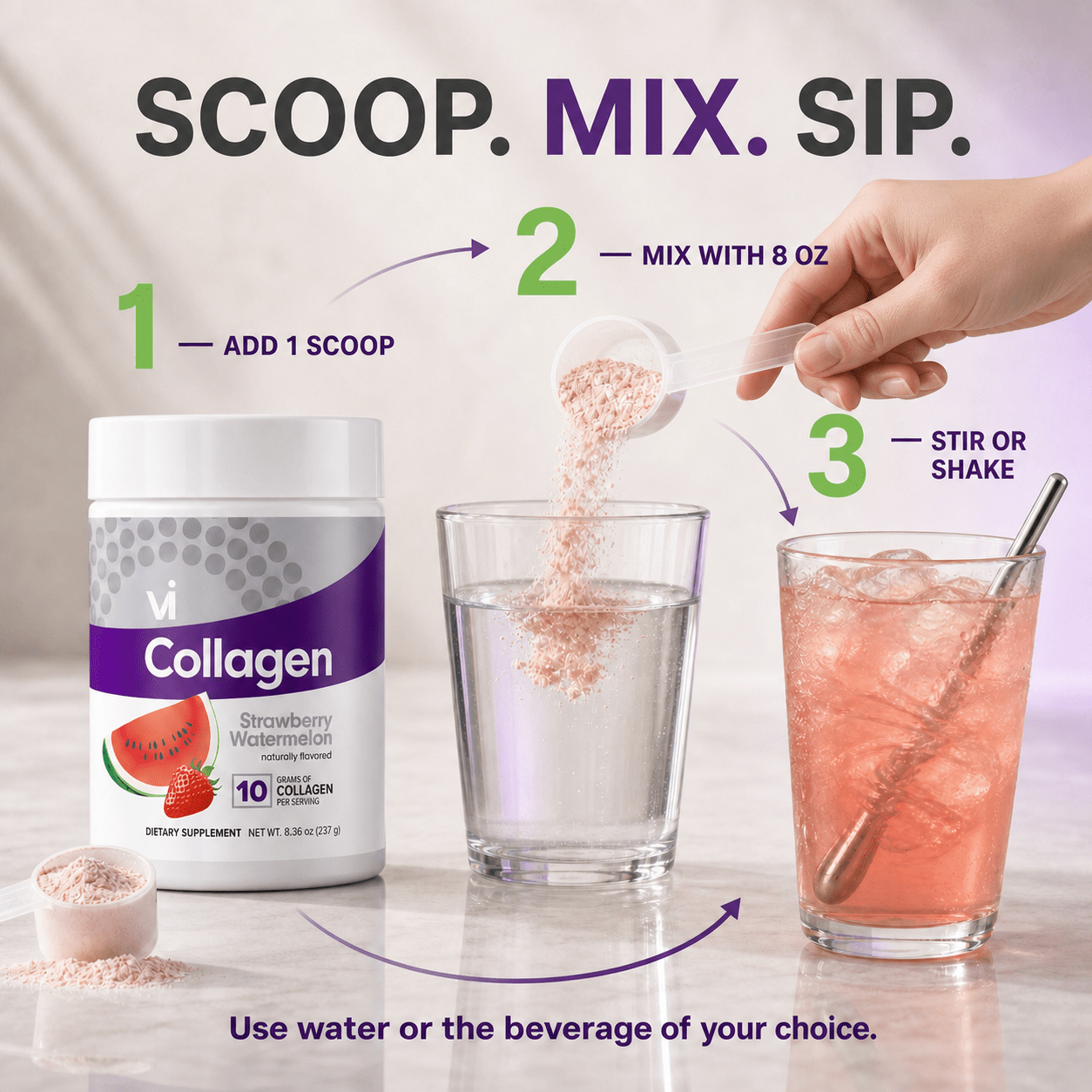 Vi Collagen - Strawberry Watermelon - Vi