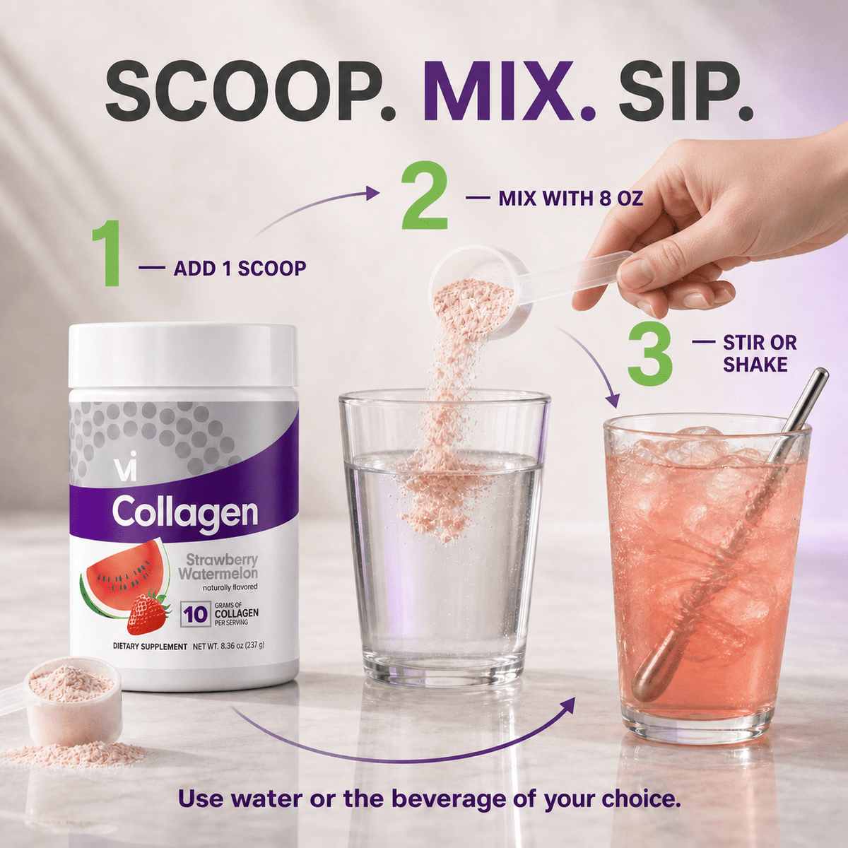 Vi Collagen - Strawberry Watermelon - CA
