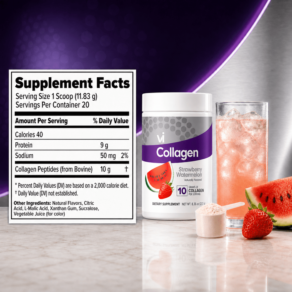 Vi Collagen - Strawberry Watermelon - CA