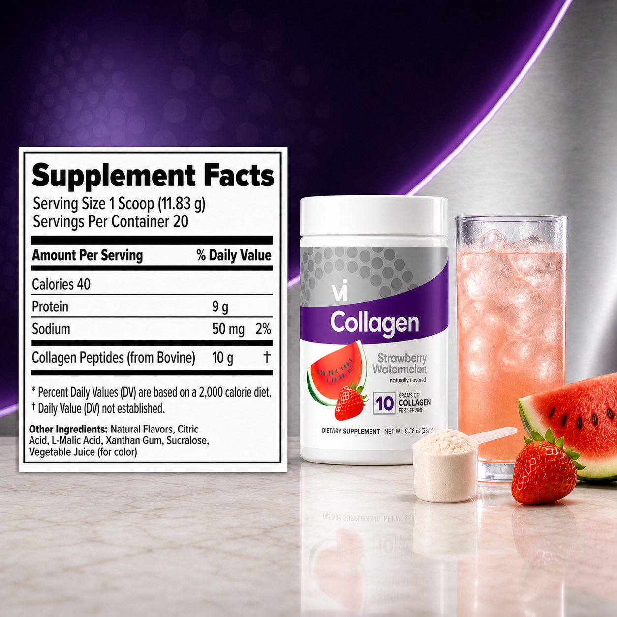 Vi Collagen - Strawberry Watermelon