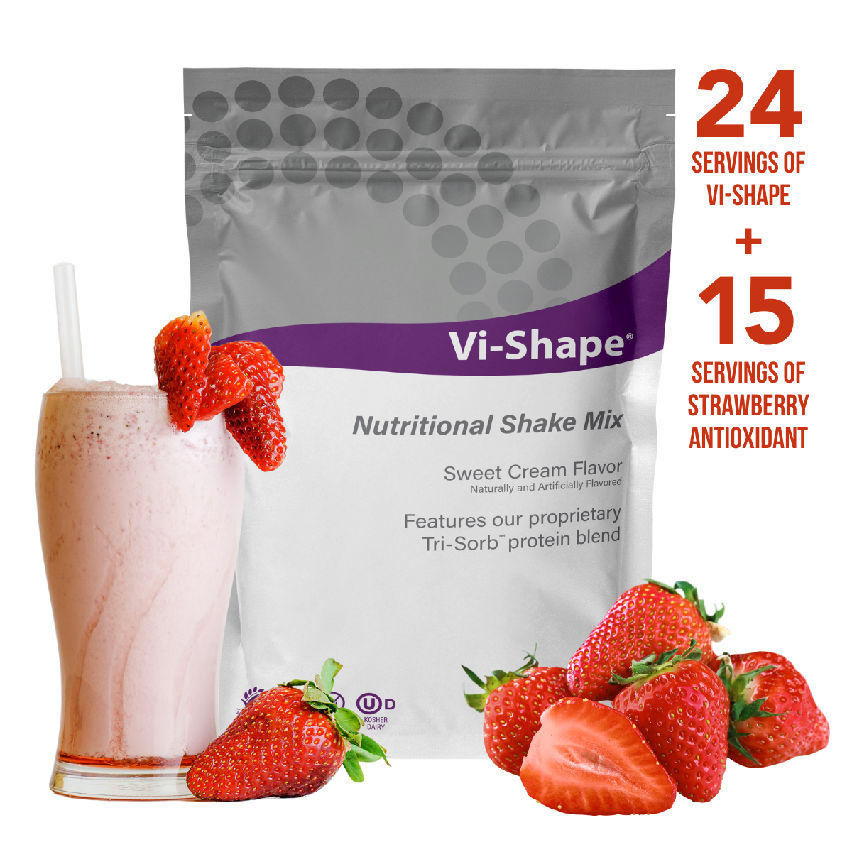 Strawberry Antioxidant + Vi-Shape