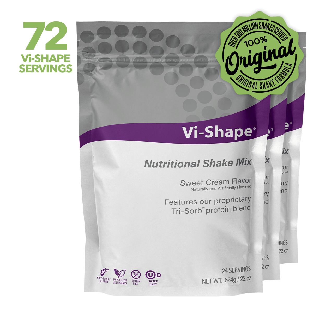 Vi-Shape Original - 3 Pouch Bundle - CA